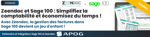 Replay du Webinar Zeendoc avec Sage 100